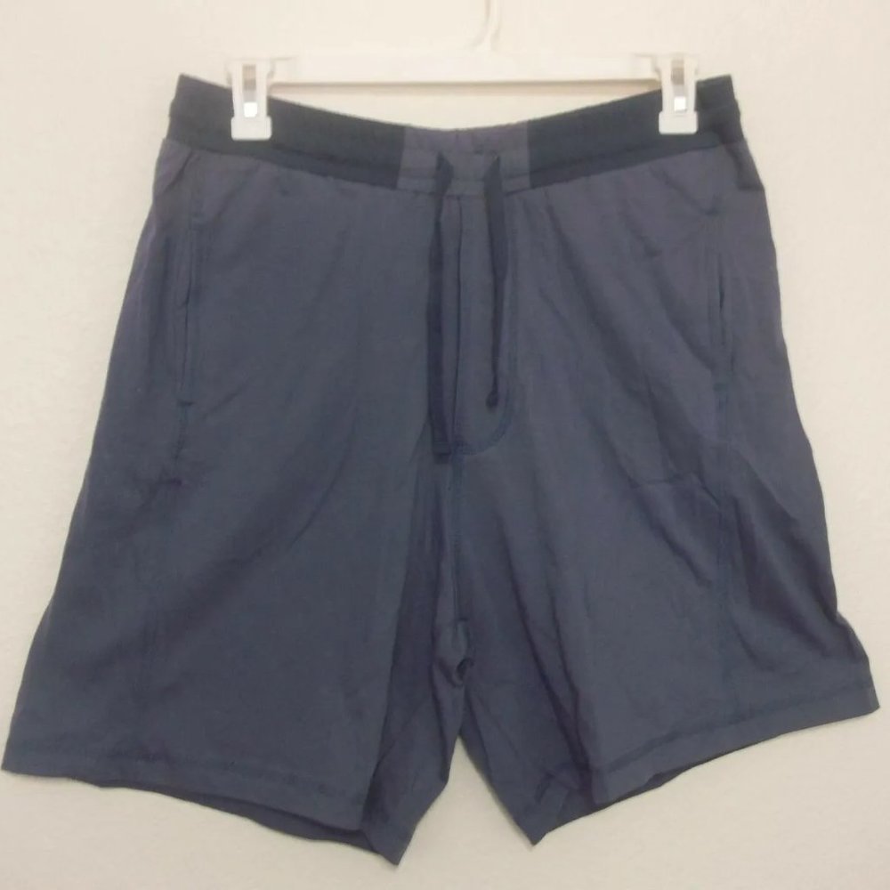 NEW Haband Casual Joe Blue Walking Drawstring Shorts Mens Size Large